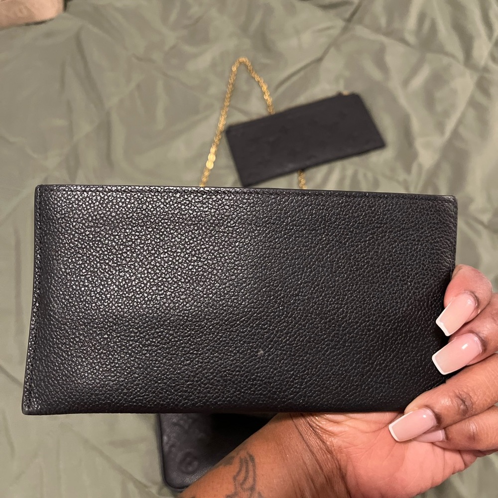 Louis Vuitton Feliche a pouch w/ gold chain